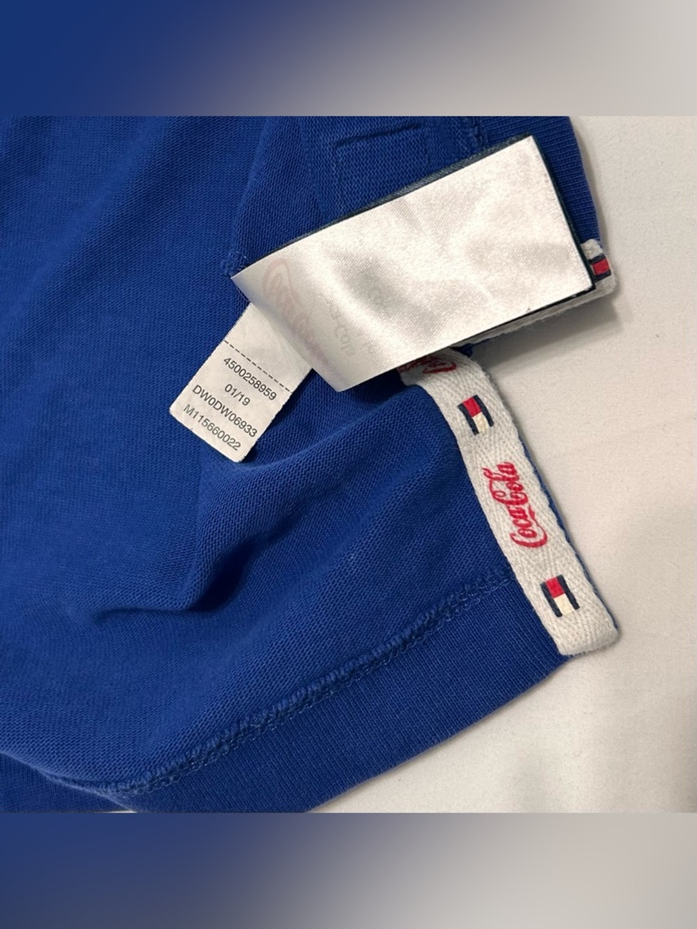 Tommy Hilfiger x Coca Cola Cropped Colorblock Rugby Shirt Embroidered Small - Picture 4 of 7